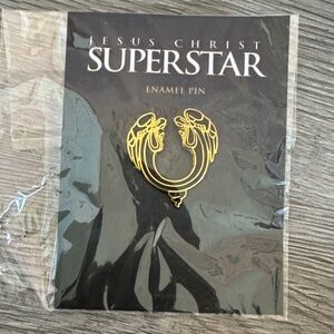 Jesus Christ Superstar Collectors Gold Enamel Pin